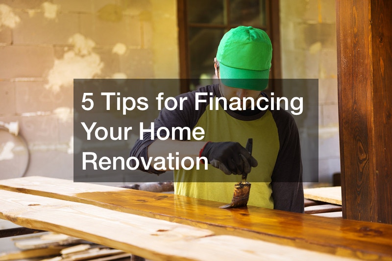 how to finance a home renovation project